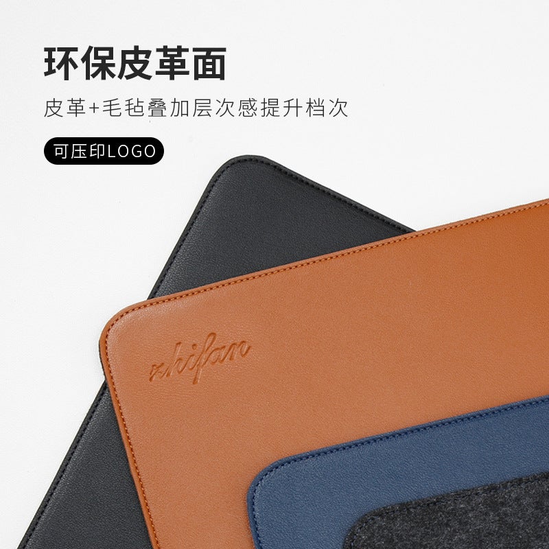 Felt Mouse Pad Large Thickened Non-Slip Computer Desk Office Keyboard Pad Desk Pad Gaming Mouse Pad - Image 5